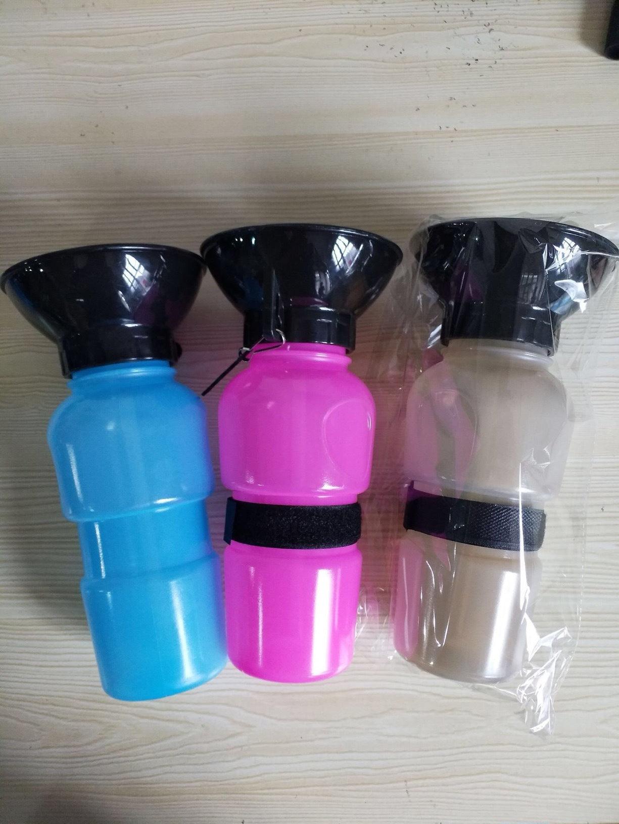 Pet Dog Drinking Water Bottle Sports Squeeze Type Puppy Cat Portable T