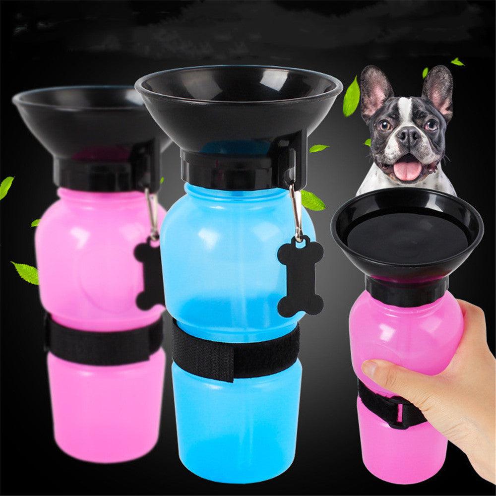 Pet Dog Drinking Water Bottle Sports Squeeze Type Puppy Cat Portable T