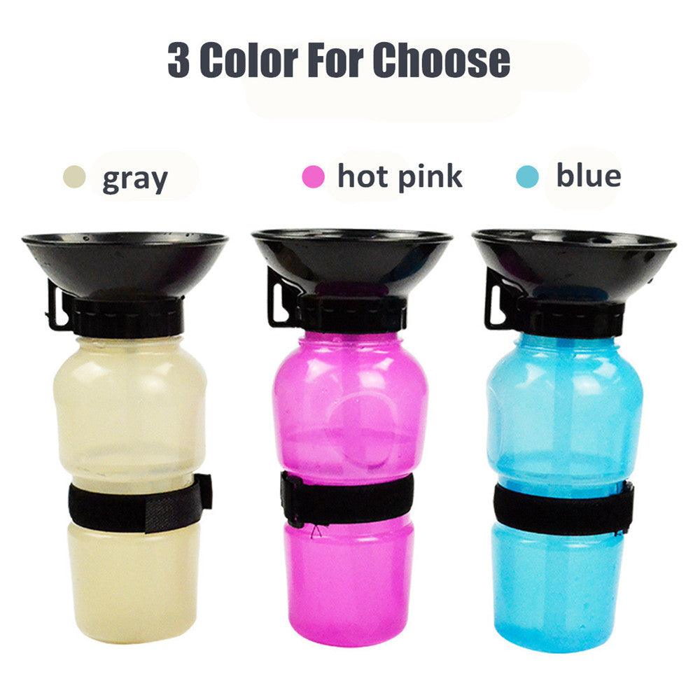 Pet Dog Drinking Water Bottle Sports Squeeze Type Puppy Cat Portable T