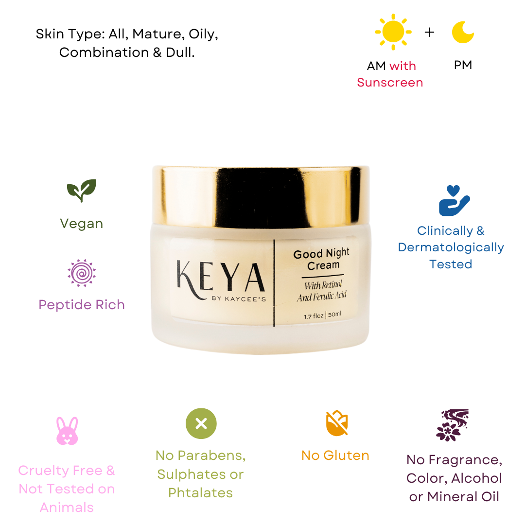 Good Night Cream with Retinol and Ferulic Acid