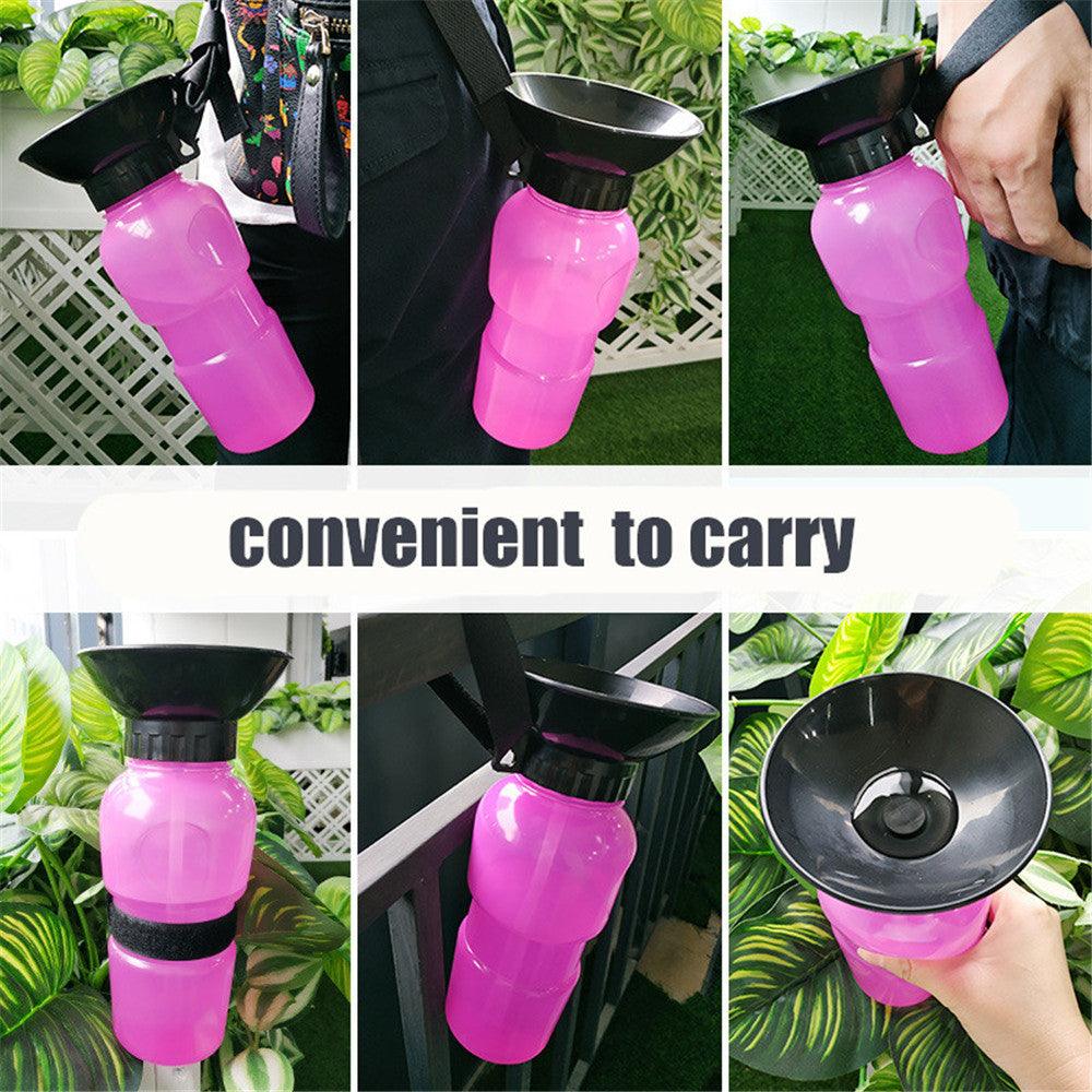 Pet Dog Drinking Water Bottle Sports Squeeze Type Puppy Cat Portable T